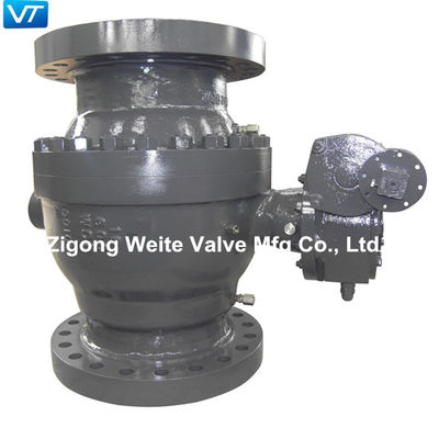 جودة  WCB Carbon Steel Flanged Ball Valve 600LB 16