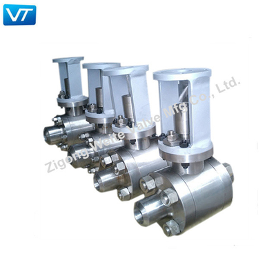 HPHT 2 Inch Ball Valve 300LB مكافحة ساكنة مقاومة للحريق لبخار زيت الماء