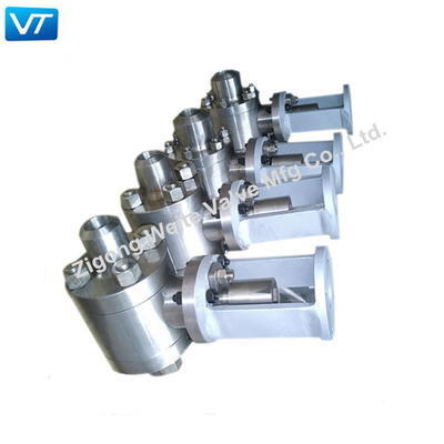 HPHT 2 Inch Ball Valve 300LB مكافحة ساكنة مقاومة للحريق لبخار زيت الماء