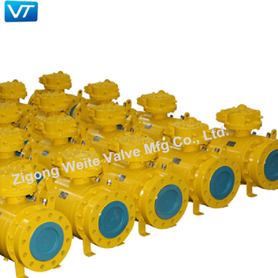 WCC الكربون الصلب الكرة صمام API 6D 600LB