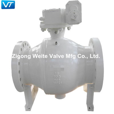 18 &quot;A216 WCB Ball Valve Class 600 NACE MR-01-75 إطلاق الضغط التلقائي
