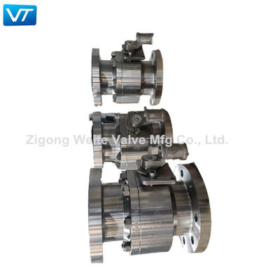 التبديل السريع F316L SS 4 بوصة الكرة صمام فئة 300 مقاومة السوائل الصغيرة