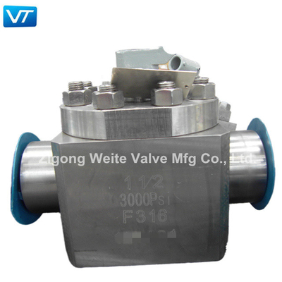 1-1 / 2 &amp; # 39؛ &amp; # 39؛ 3000 Psi Top Entry Fire Safe Ball Valve Body مصنوع من الفولاذ