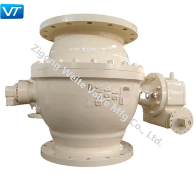 API 6D مزدوج مرتكز الدوران صمام الكرة 16 &quot;150LB ASME B31.4 ASME B 31.8